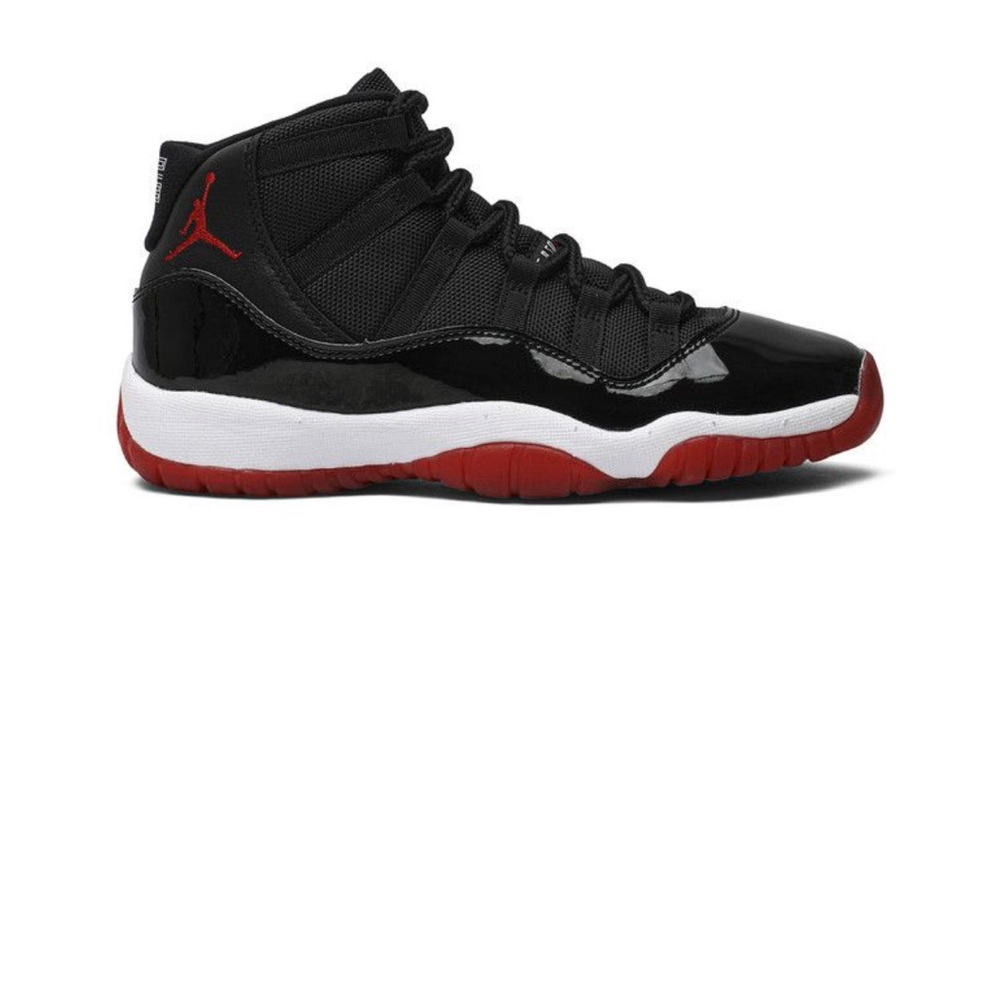 Jordan Black and Red Sneakers